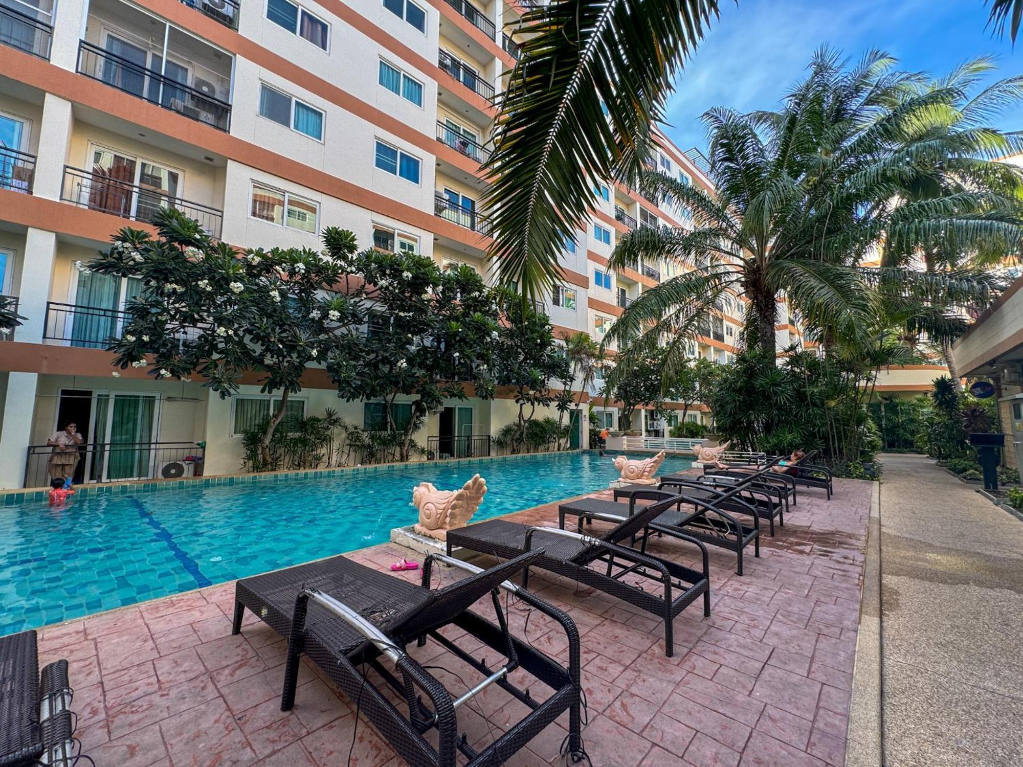 卧室直达泳池 全网最低价 到中天海滩5分钟 Jomtien Beach Exterior photo